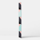 パステルカラーの幾何学模様 Case-Mate iPhoneケース (裏面 / 右)