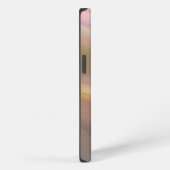 パステルカラーの抽象画 iPhoneケース (右側面)