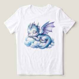 パステルカラーの眠れるドラゴン トライブレンドＴシャツ