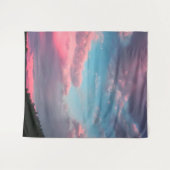 パステルカラーの空 タペストリー (正面(横))