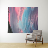 パステルカラーの空 タペストリー (インサイチュ(横))