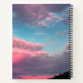 パステルカラーの空 ノートブック (裏面)