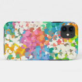 パステルカラーの紙吹雪ハート Case-Mate iPhoneケース (裏面(横))