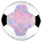 パステルカラーの素晴らしい組み合わせ  サッカーボール (回転)