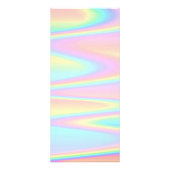 パステルカラーの背景 ラックカード (裏面)