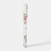 パステルカラーの芍薬 iPhoneケース (右側面)