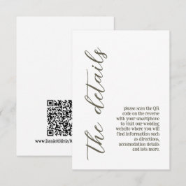 パステルカラーの花のウェディング エンクロージャーカード