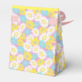 パステルカラーの花 フェイバーボックス (裏面サイド)