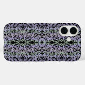 パステルカラーの葉の這う蔦の描画パターン Case-Mate iPhoneケース (裏面 (横))