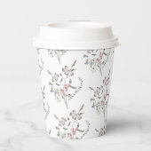 パステルカラーの野の花 紙コップ (裏面)