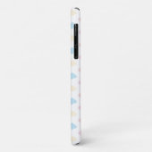 パステルカラーの雲 ピンク ブルー イエロー モダン Case-Mate iPhoneケース (裏面/左)