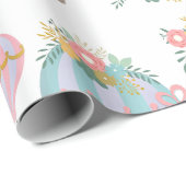 パステルカラーエアバルーン母の日 ラッピングペーパー (ロールコーナー)