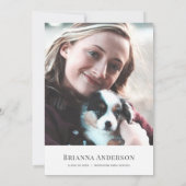 パステルカラーカーフォトドライブバイエクセシションパーティー 招待状 (裏面)