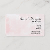 パステルカラーケーキ飾ーのツール 名刺 (裏面)