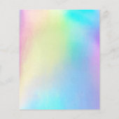 パステルカラーシザーズロゴ チラシ (裏面)