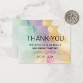 パステルカラーシンプルテーマの微妙な水色 ノートカード (正面/裏面インサイチュ)