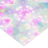 パステルカラージオメトリック抽象芸術パターン ショートテーブルランナー (コーナー)