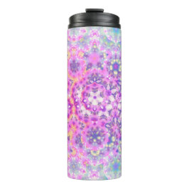 パステルカラージオメトリック抽象芸術パターン タンブラー