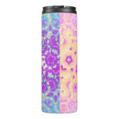 パステルカラージオメトリック抽象芸術パターン タンブラー (裏面)