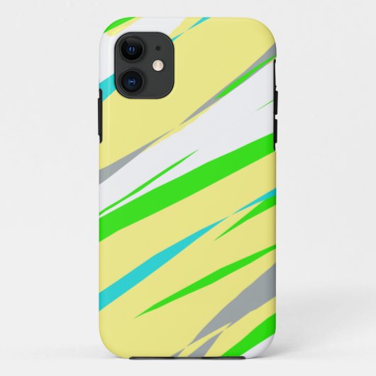 パステルカラーストライプズiPhoneケース Case-Mate iPhoneケース (裏面)