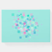 パステルカラーズアクア70thバースデーパーティーゲストブック ゲストブック (裏面)