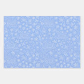 パステルカラーズドールクリスマスパターン ラッピングペーパーシート (正面2)