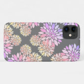 パステルカラーズフラワー花びらiPhone 11ケース Case-Mate iPhoneケース (裏面(横))