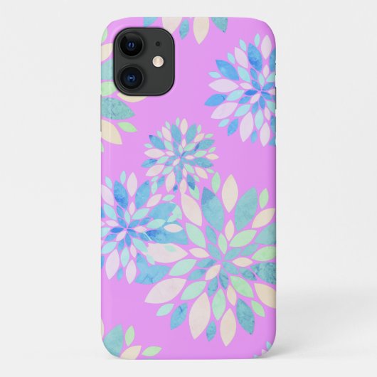 パステルカラーズフラワー花びらiPhone 11ケース Case-Mate iPhoneケース (裏面)