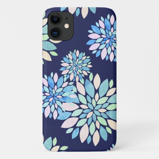 パステルカラーズフラワー花びらiPhone 11ケース Case-Mate iPhoneケース (裏面)