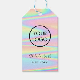 パステルカラーズブティックプロダクトギフトラベル ギフトタグ