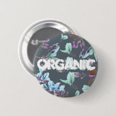 パステルカラーズブーゲンビリア花 缶バッジ (正面&裏面)