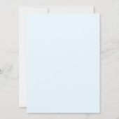 パステルカラーズ子供の誕生日パーティの招待状 招待状 (裏面)