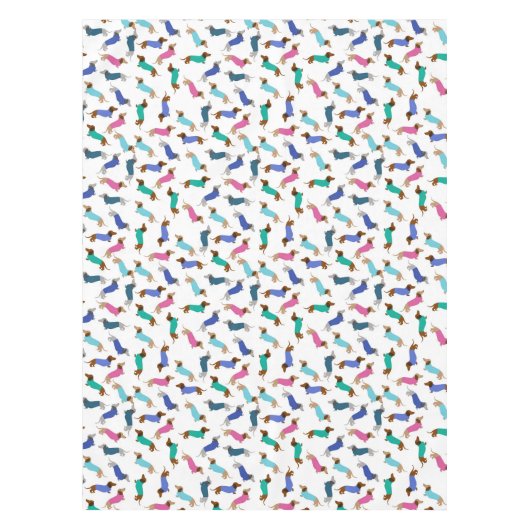 パステルカラーダックシュンドテーブルクロス テーブルクロス (正面)