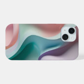 📱 "パステルカラーデザイン" 🌸🎨 iPhone 15ケース (裏面横)