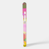 パステルカラーピース抽象芸術アートデザイン Case-Mate iPhoneケース (裏面 / 左)