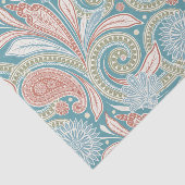 パステルカラーフローラヴィンテージペイズリー 薄葉紙 (詳細)