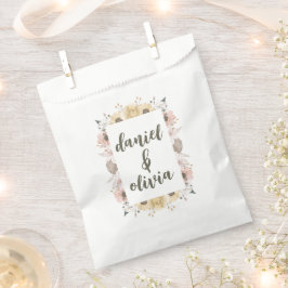 パステルカラーフローラ結婚ズ フェイバーバッグ