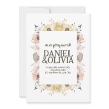 パステルカラーフローラ結婚ズ