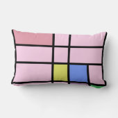 パステルカラーブロック枕(2サイズ) ランバークッション (裏面)