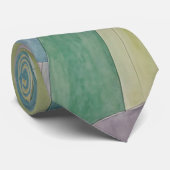 パステルカラーホイールオデッセイパーソナライズされた ネクタイ (ロール)