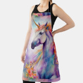 パステルカラーユニコーン エプロン (インサイチュ)