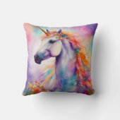 パステルカラーユニコーン クッション (裏面)