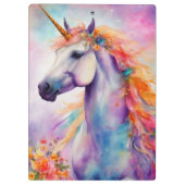 パステルカラーユニコーン クリップボード (裏面)