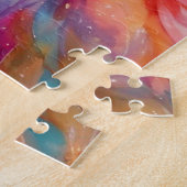 パステルカラーユニコーン ジグソーパズル (側面)