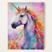 パステルカラーユニコーン プランナー手帳 (裏面)