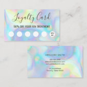 パステルカラーロイヤリティカード 名刺 (正面/裏面)