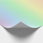 パステルカラー付き虹 ラッピングペーパー (角)