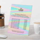 パステルカラー価格表ペデスタルサイン 台座サイン (インサイチュ)