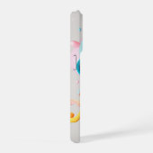 パステルカラー型枠の爆発 iPhoneケース (右側面)