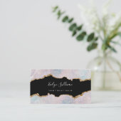 パステルカラー大理石名刺 名刺 (スタンド正面)